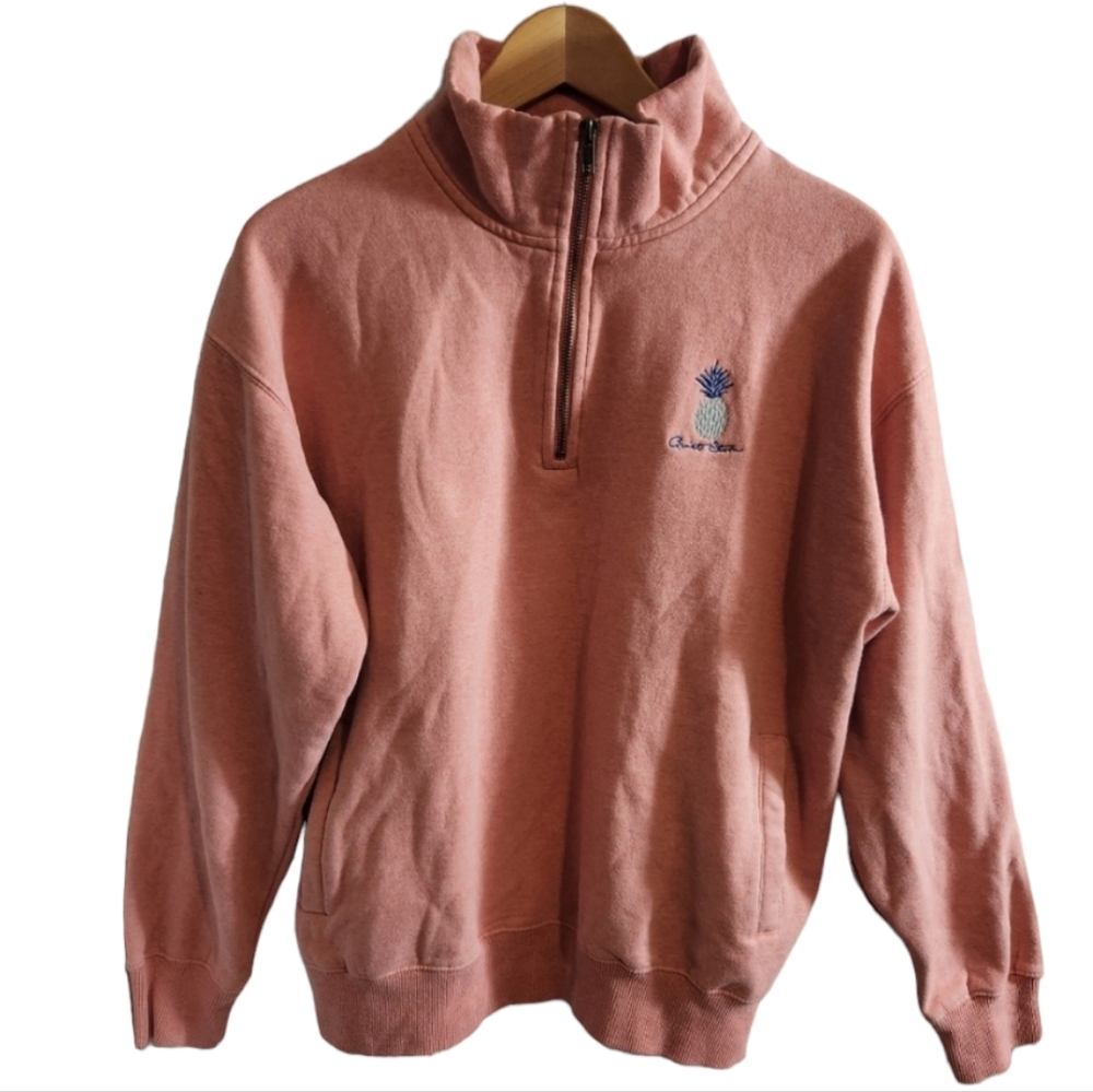 Quite Storm Mockneck Pullover Sweatshirt